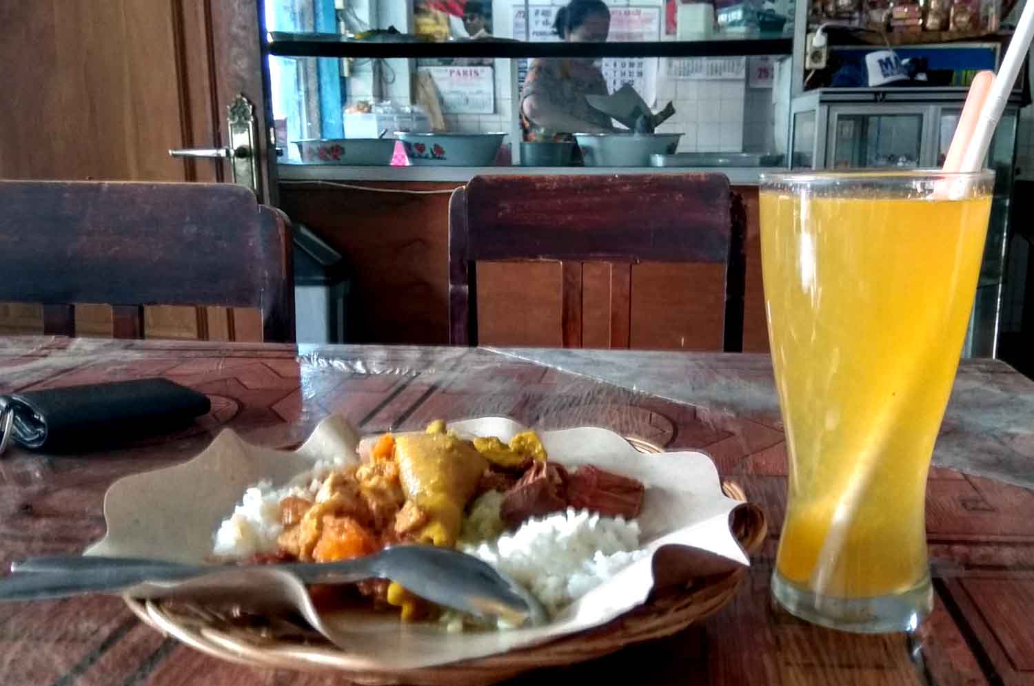 Gudeg Jogja dengan cita rasa Blitar.