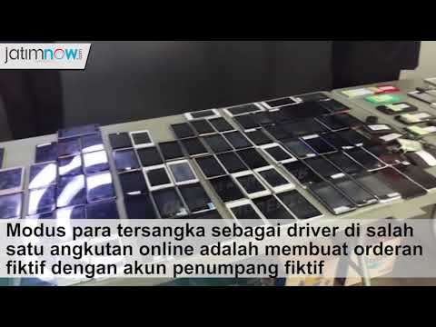 Video: Polisi Tangkap Tersangka Kasus Order Fiktif Taksi Online