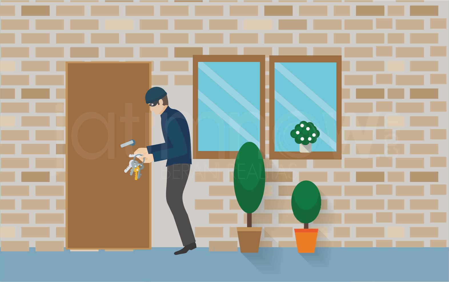 Rumah di Tulungagung Disatroni Pencuri saat Ditinggal Berlebaran, Ternyata Pelakunya...