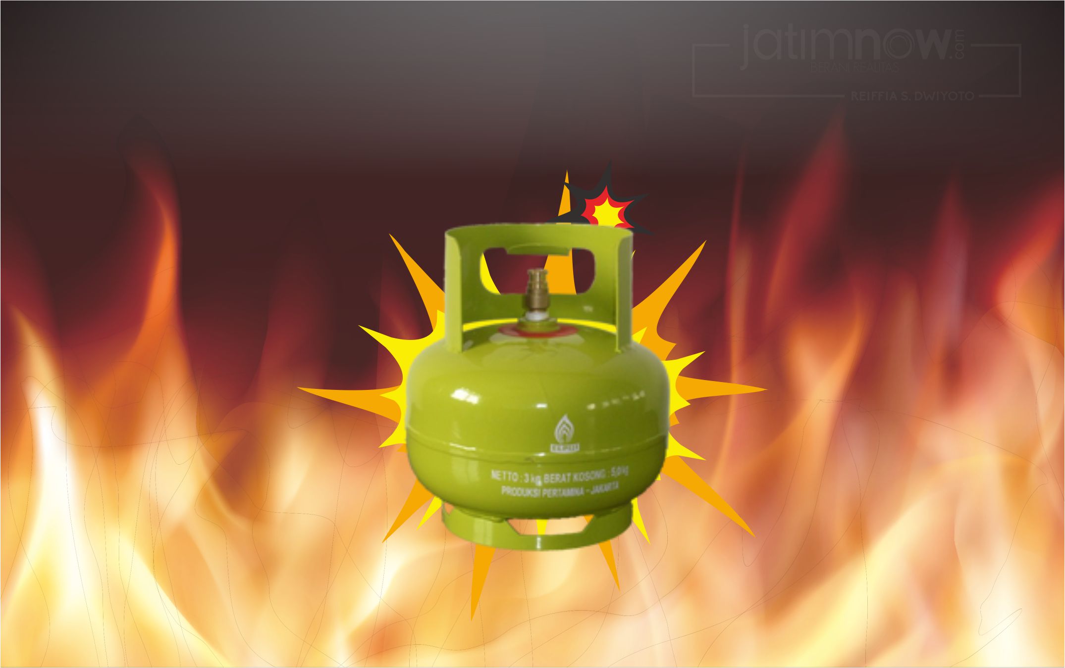 1 dari 4 Orang Satu Keluarga Korban Tabung Gas Elpiji Bocor Meninggal