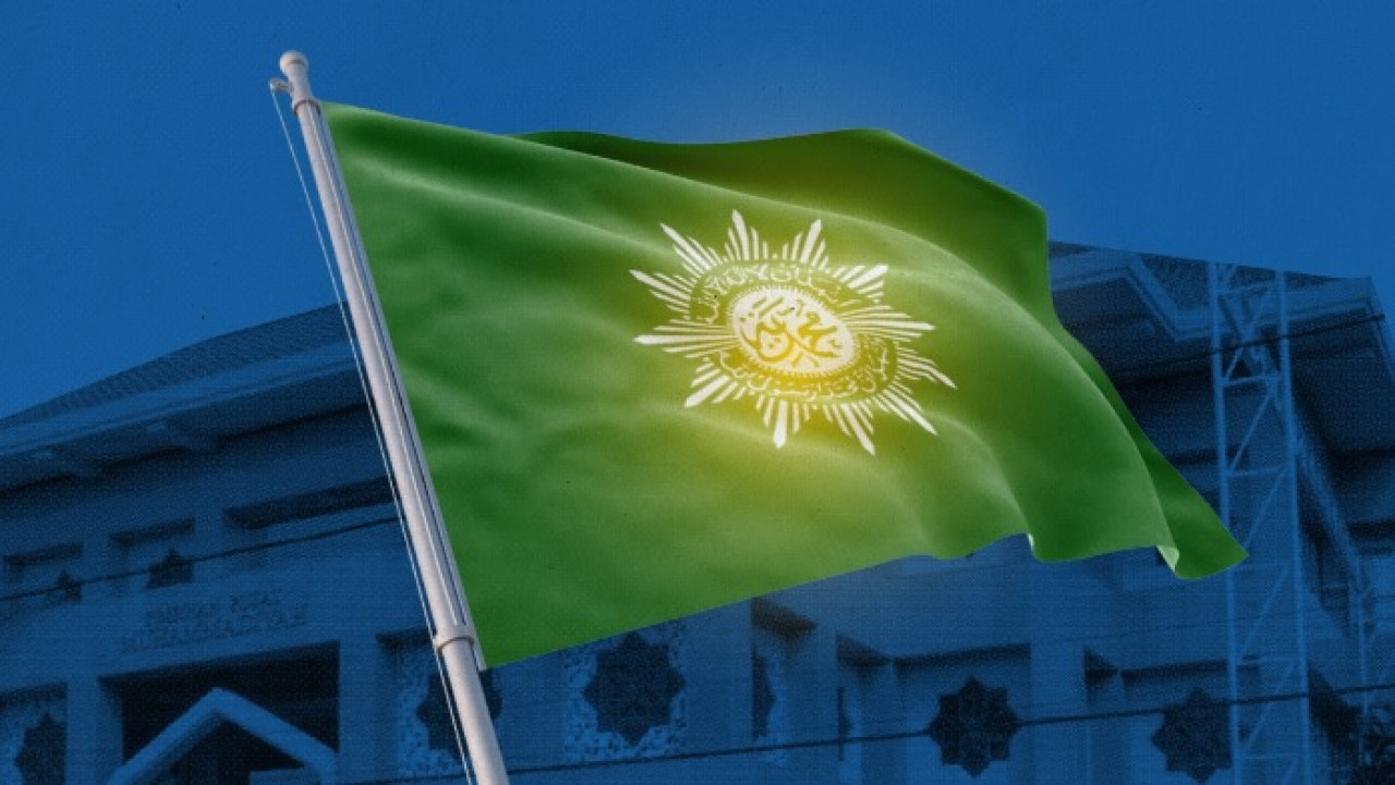 Bendera logo Muhammadiyah. (FotoL Muhammadiyah.or.id)