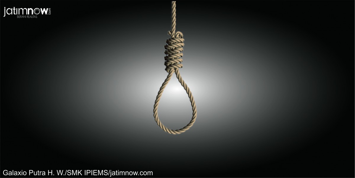 Ilustrasi gantung diri.(jatimnow.com)