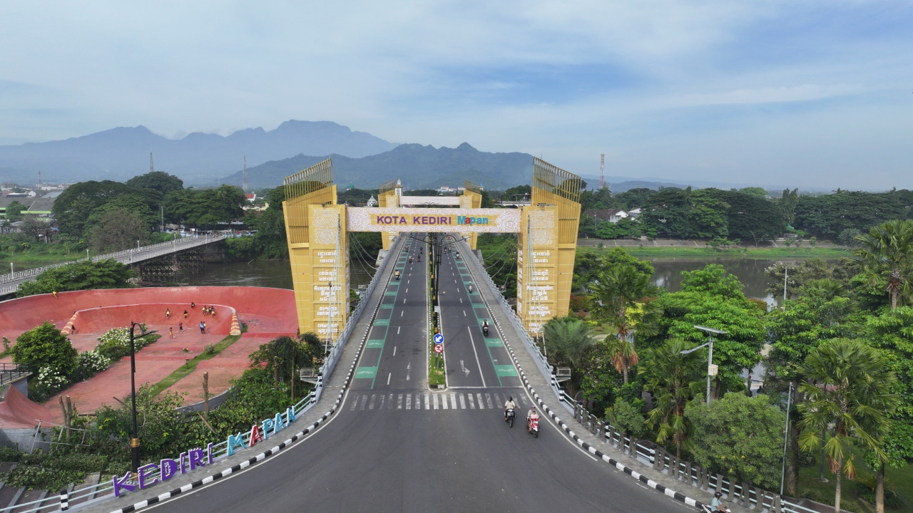 Ilustrasi Kota Kediri. (Foto: Pemkot Kediri/jatimnow.com)