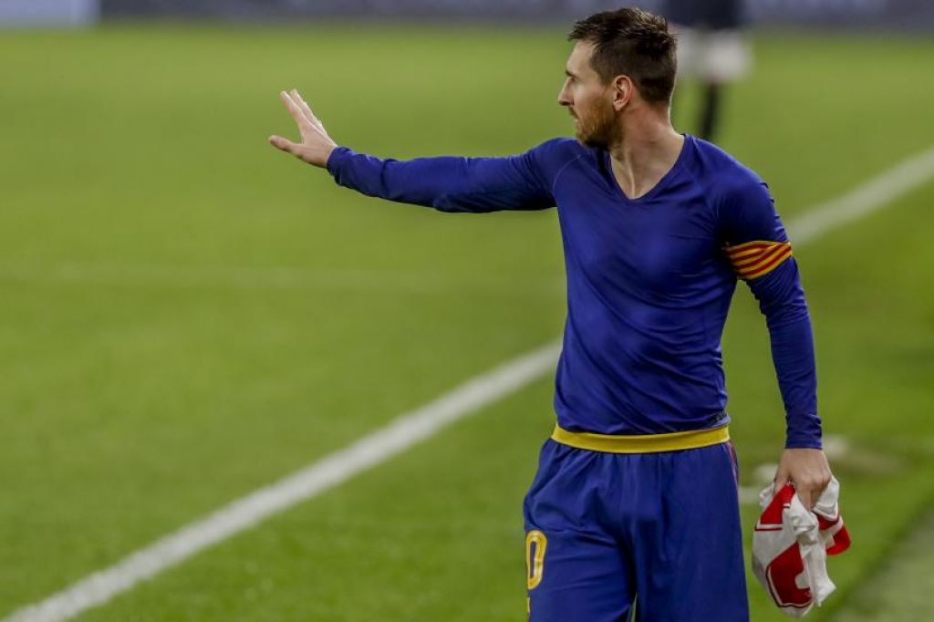 Lionel Messi tinggalkan Barcelona (foto ilustrasi) - (Foto: AP / Angel Fernandez via Republika)