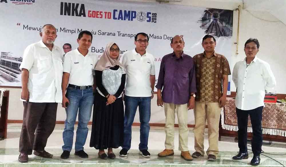 Pemateri kuliah tamu di ITS Surabaya