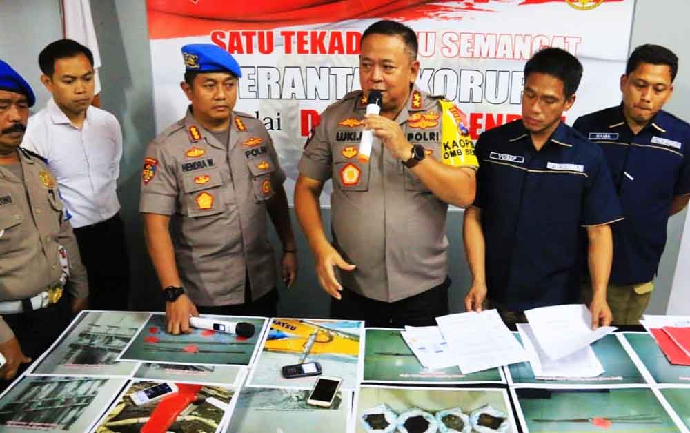 Rilis Kasus Jalan Raya Gubeng di Mapolda Jatim