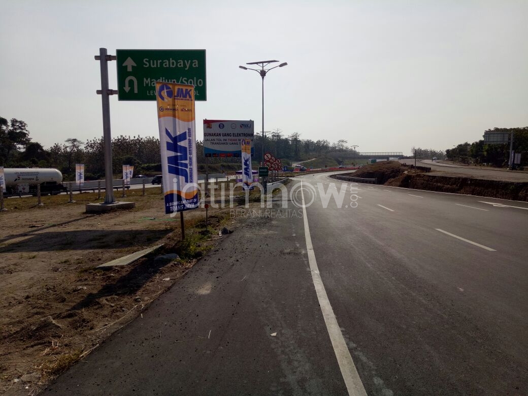 Jalur mudik di Madiun terpantau lengang/Foto: Mita Kusuma