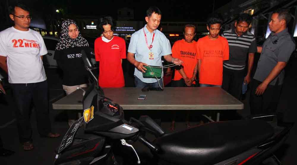 Sebar Tim Anti Bandit di Wilayah Rawan, Polisi Ringkus 3 Jambret