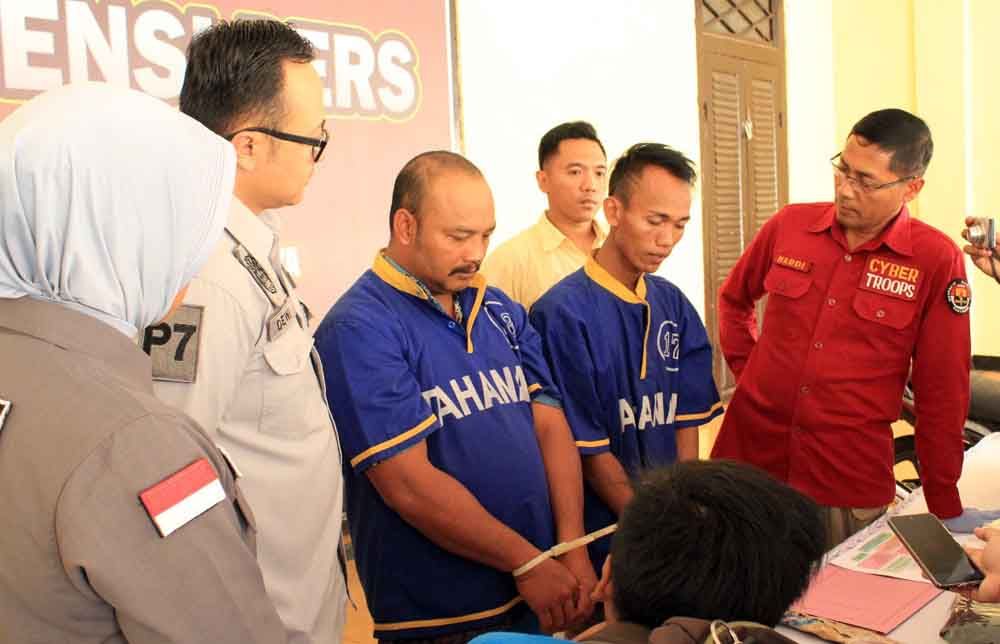 Kedua pelaku jambret