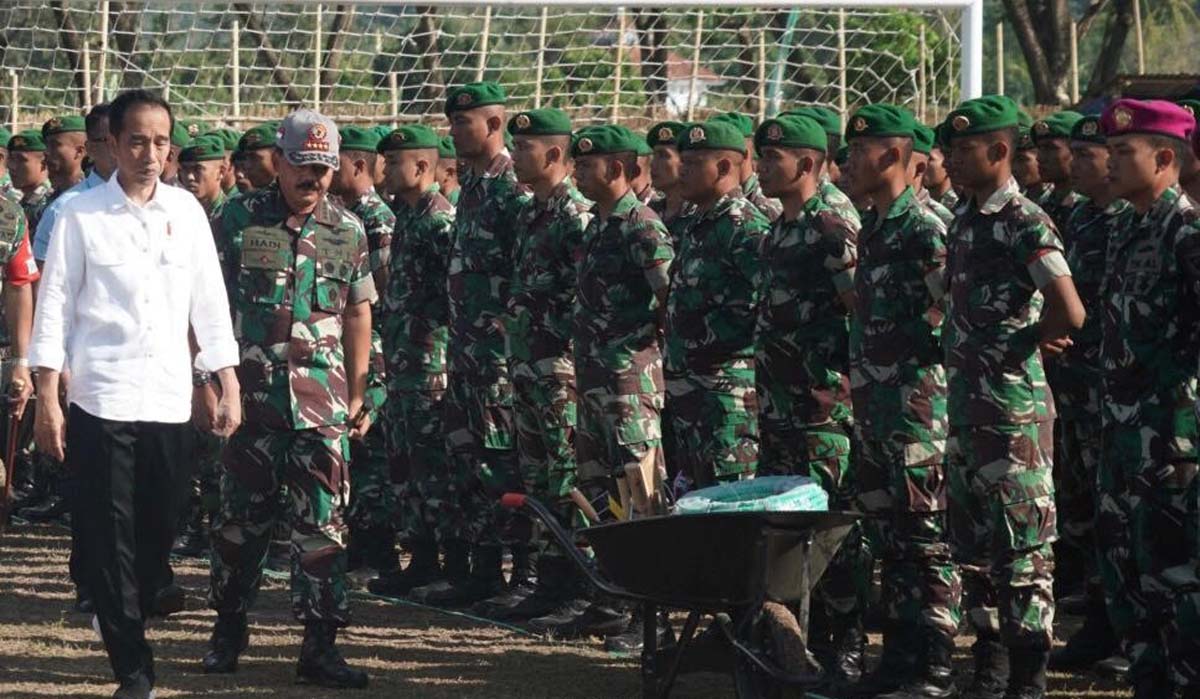 Foto: Presiden Hadiri Apel Siaga NTB Bangun Kembali