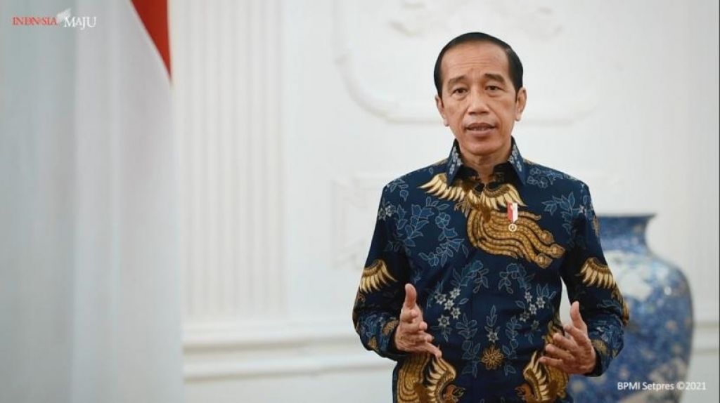 Presiden Joko Widodo , Foto : Pertamina via Republika.