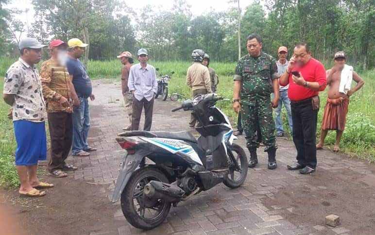 Motor diduga hasil curian usai diangkat dari jurang