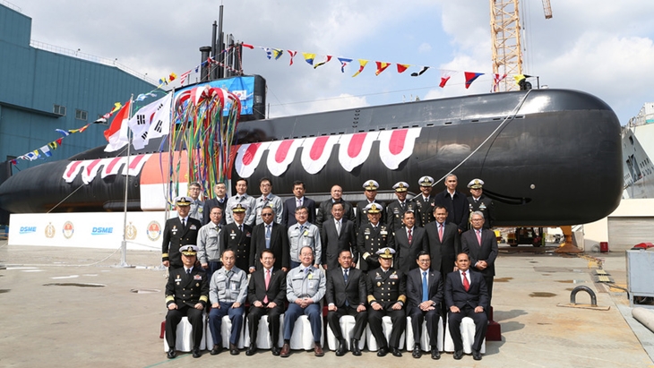 Kapal Selam Kedua Buatan Korsel Kembali Perkuat Indonesia
