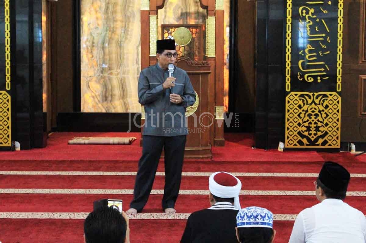 Kapolda Jatim Irjen Pol Machfud Arifin saat acara reuni di Mapolda Jatim
