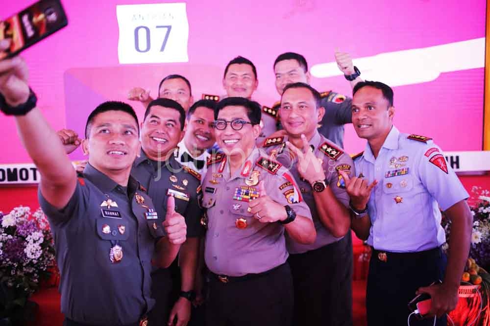 Kapolda Jatim Resmikan Peluncuran Aplikasi Apel Batu