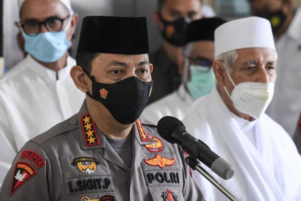 Kapolri Jenderal Polisi Listyo Sigit Prabowo (Foto: Hafidz Mubarak A/ANTARA FOTO via Republika)