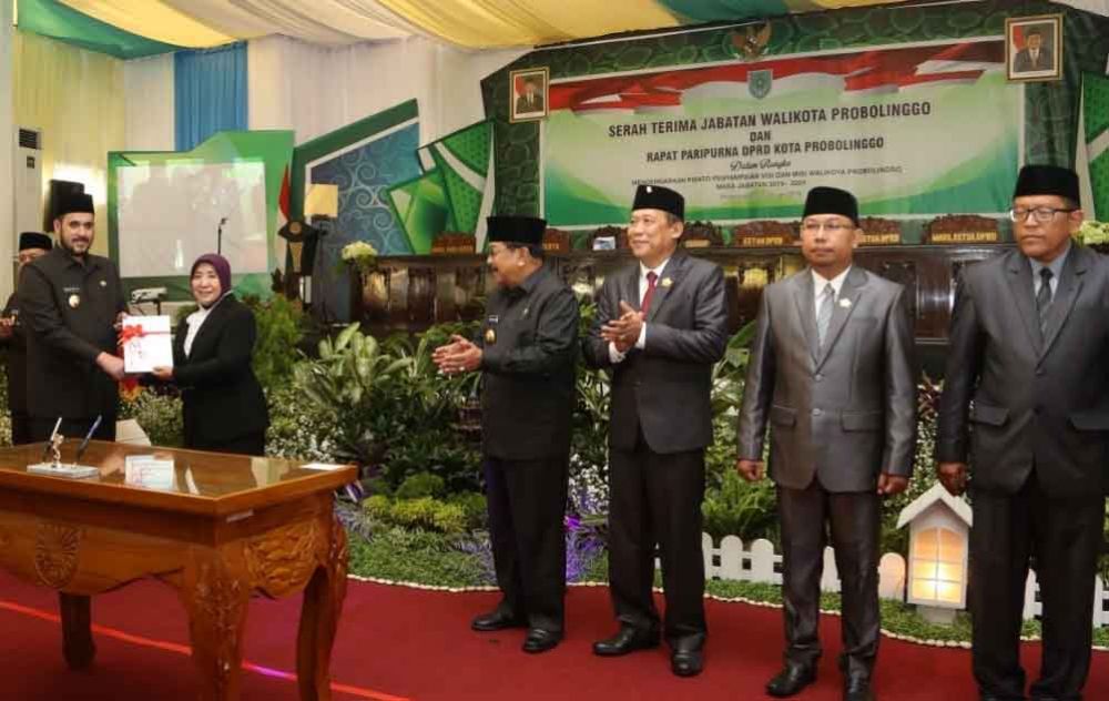 Sertijab Walikota Probolinggo periode 2019-2024