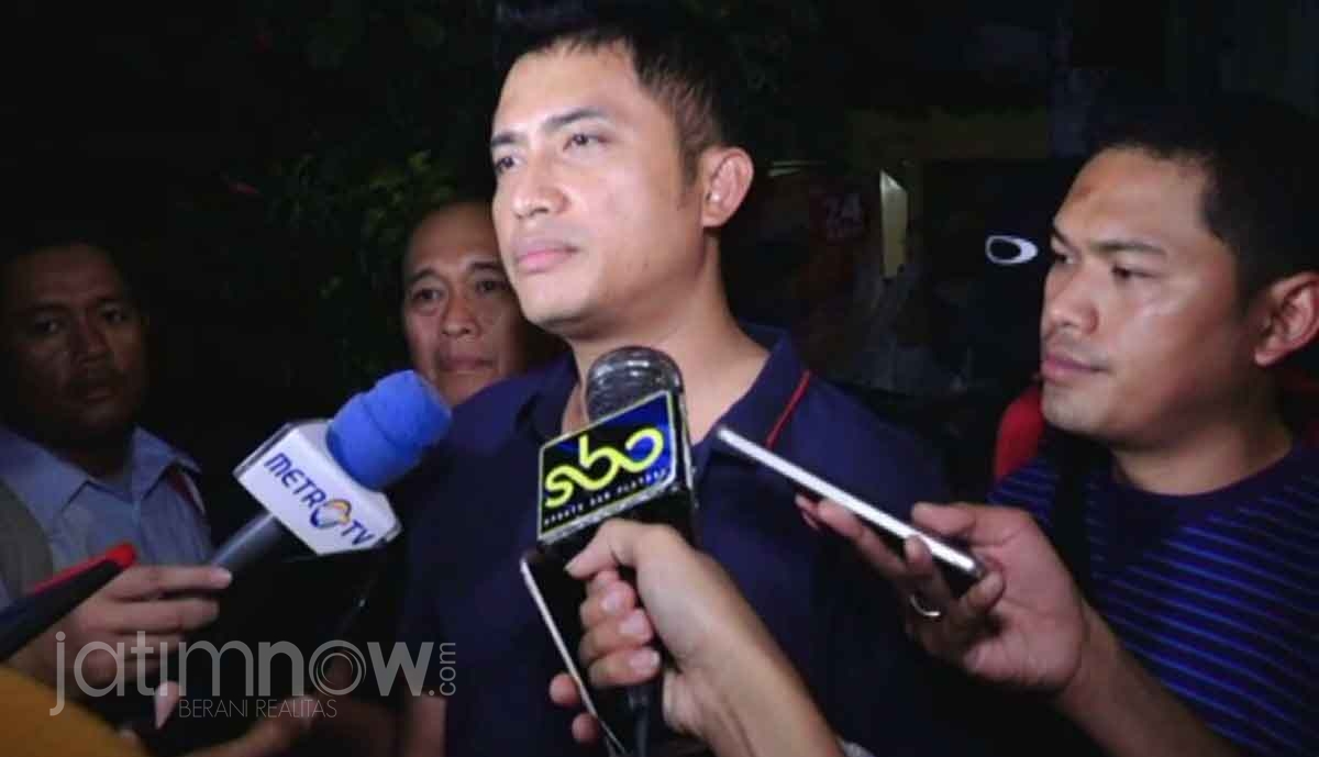  AKBP Antonius Agus Rahmanto saat memberikan keterangan di TKP kebakaran