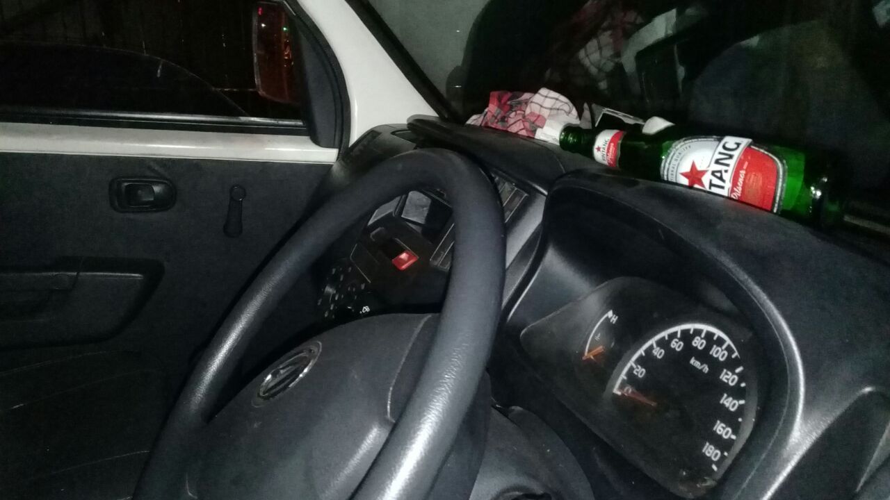 Ilustrasi kecelakaan karena mabuk.