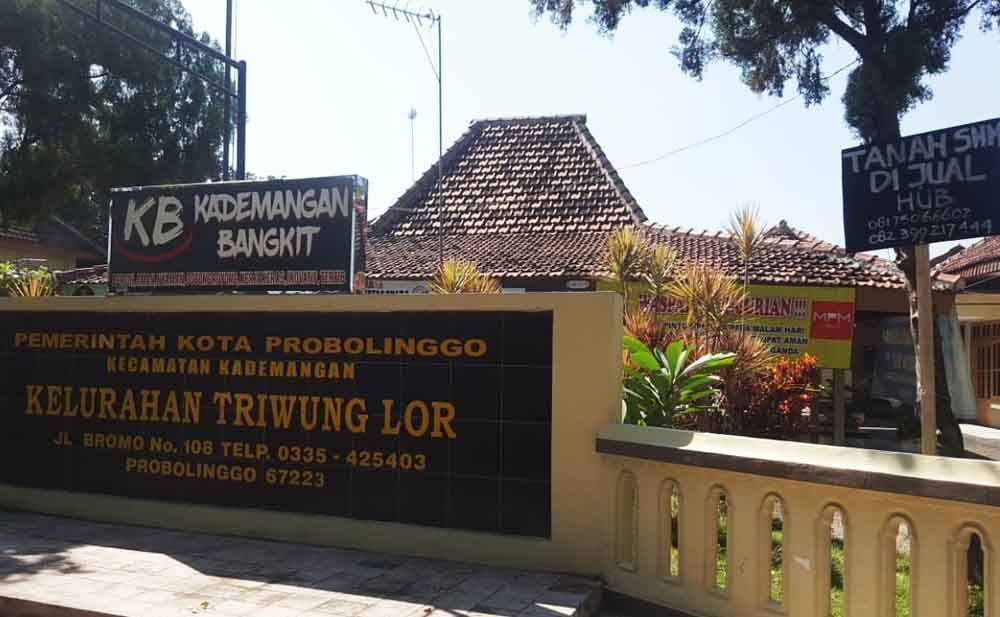 Kantor kelurahan di probolinggo yang tanahnya dijual