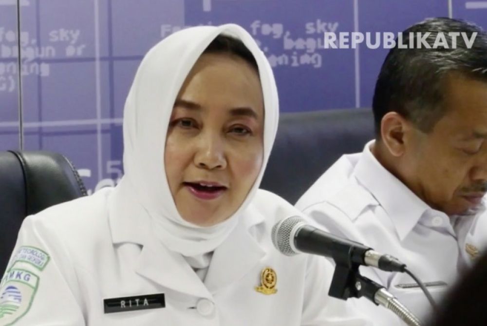 Kepala BMKG, Dwikorita Karnawati (Foto: Republika TV/Havid Al Vizki)