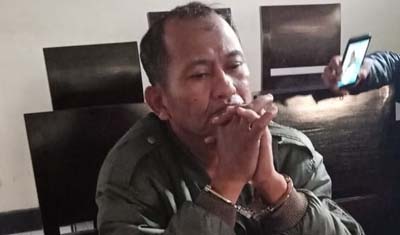 Tersangka Agus Siswanto