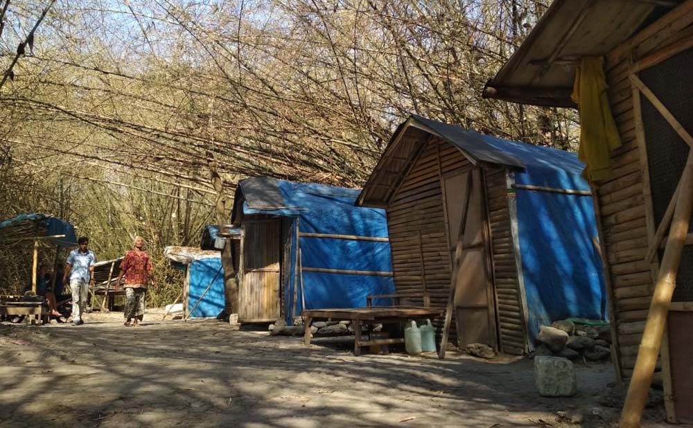 Suasana perkampungan Kacangan