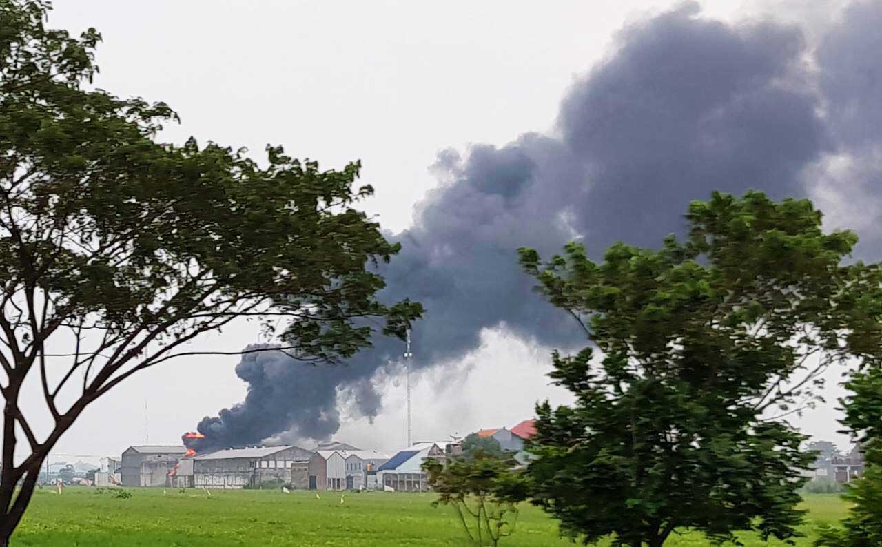 Kebakaran Gudang di Sidoarjo Bisa Dipadamkan