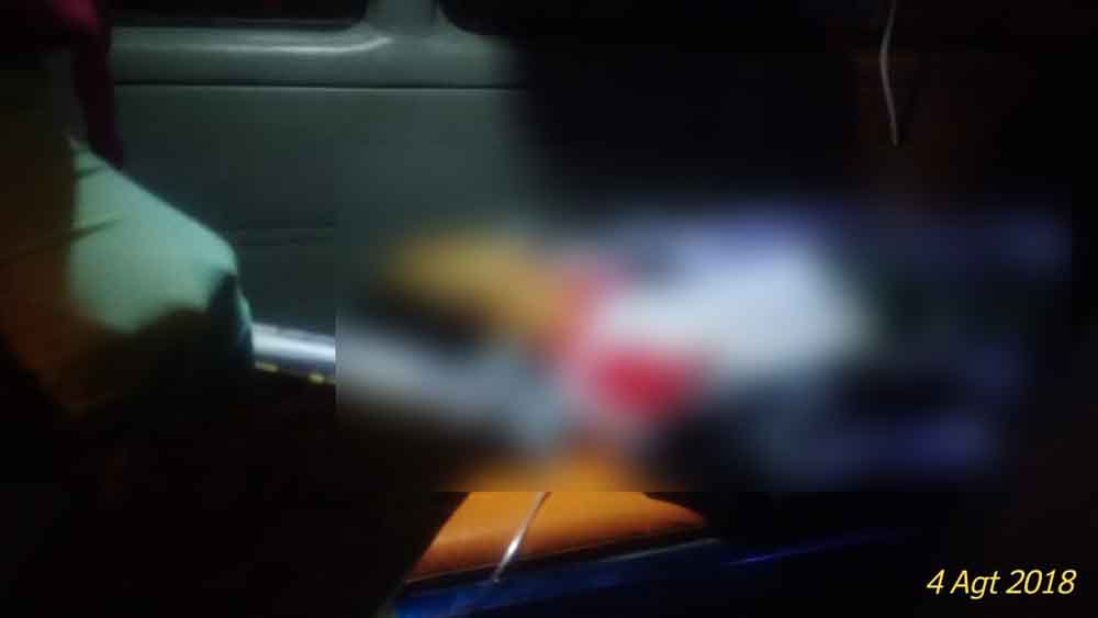 Korban saat dirawat di rumah sakit