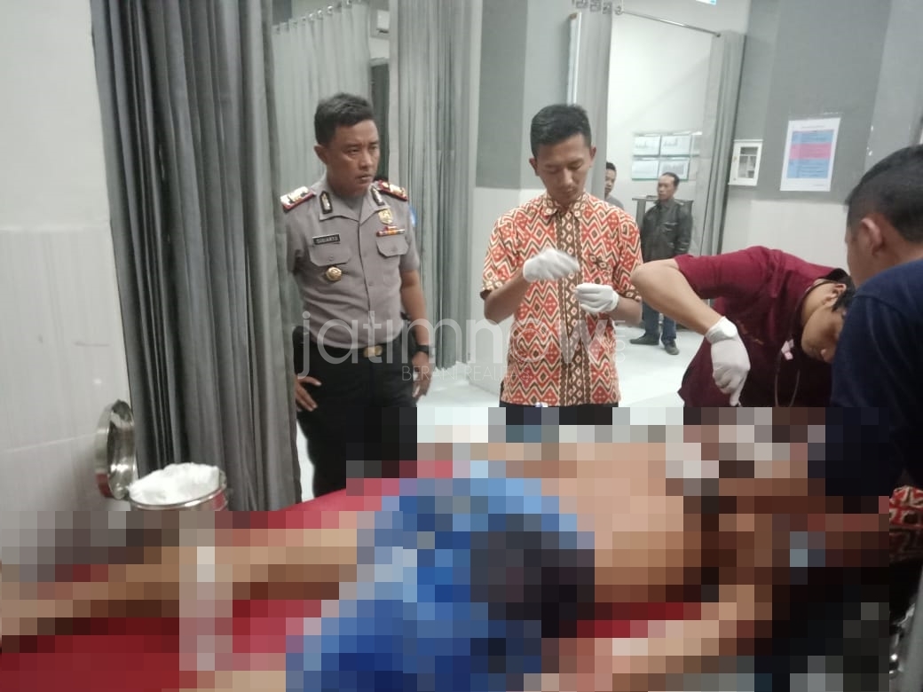 Salah satu korban yang dirawat di rumah sakit./Foto: Istimewa.