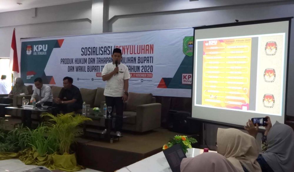 Sosialisasi Produk Hukum dan Tahapan Pilkada Trenggalek 2020