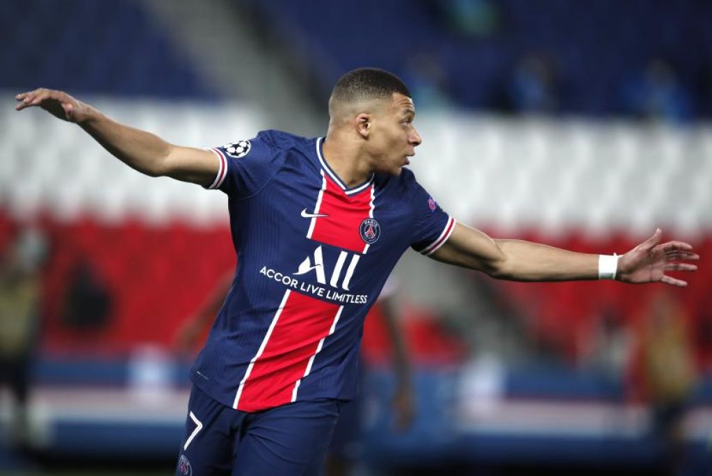 Kylian Mbappe dari PSG (Foto: AP/Francois Mori via Republika)
