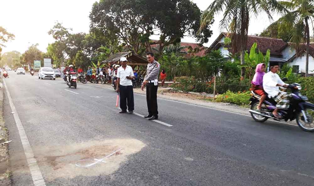 Tempat kejadian perkara kecelakaan