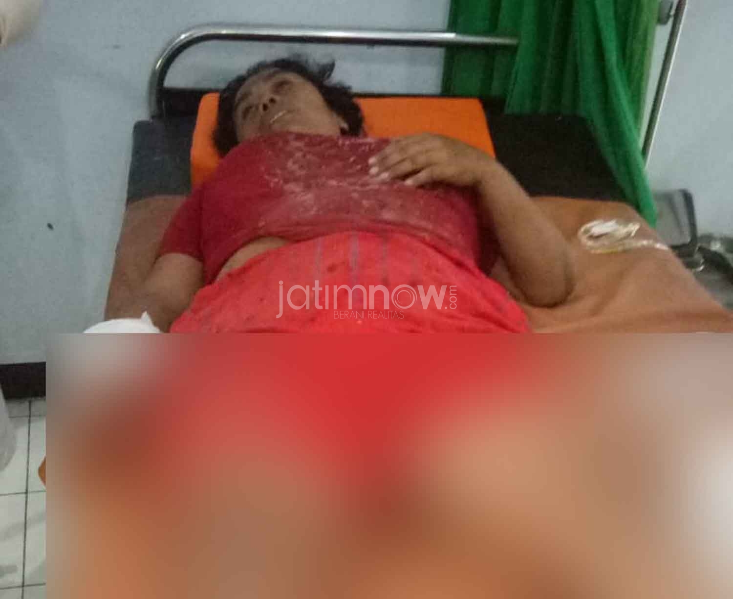 Sembrono Memotong Jalan, Dua Pengendara Motor Bertabrakan