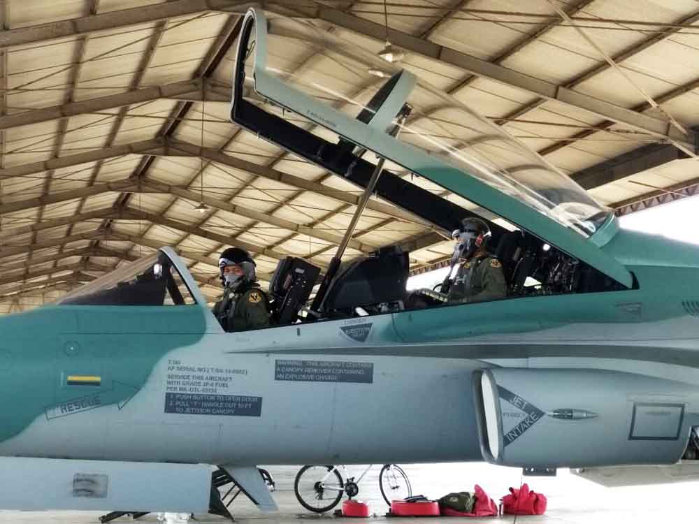 Penerbang di Lanud Iswahjudi Magetan