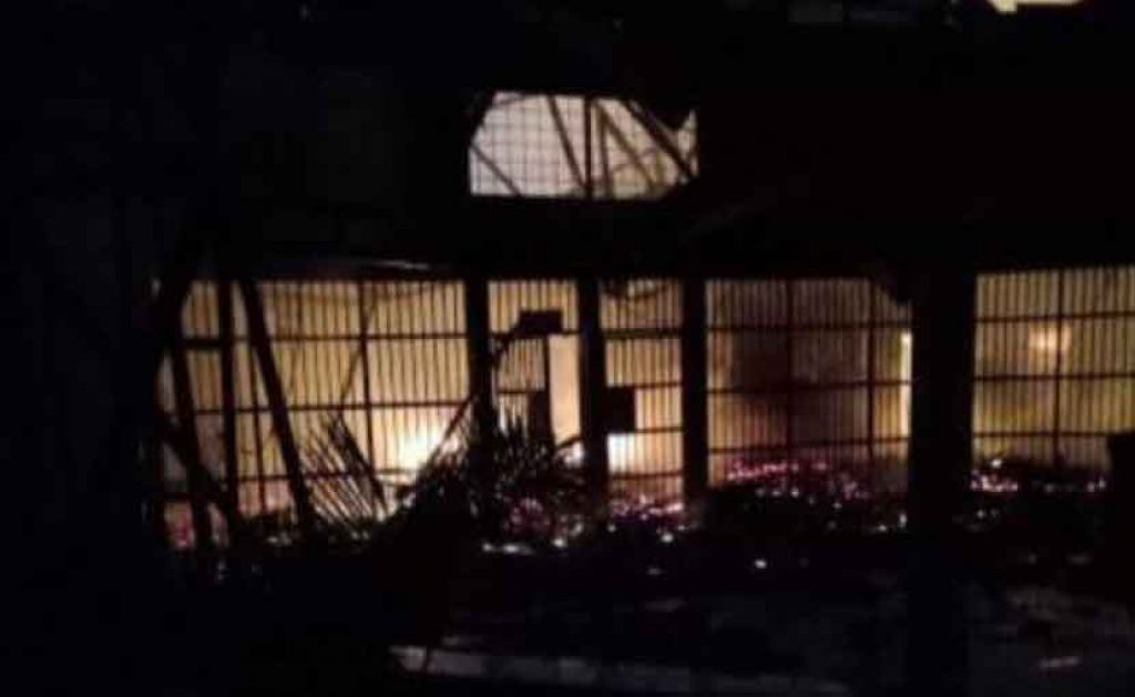 Lapas Kelas 1A Tangerang mengalami kebakaran pada Rabu (8/9) pagi