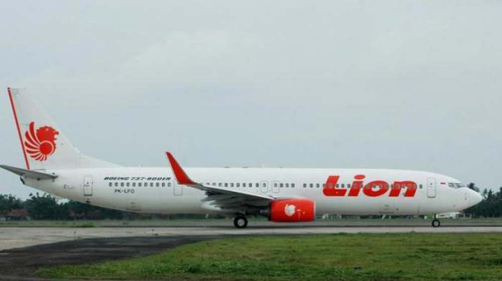 Pesawat Lion Air Rute Jakarta-Pangkal Pinang Hilang Kontak