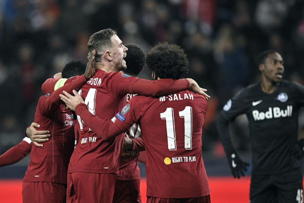 Kalahkan RB Salzburg 2-0, Liverpool Lolos ke Fase Gugur Liga Champions