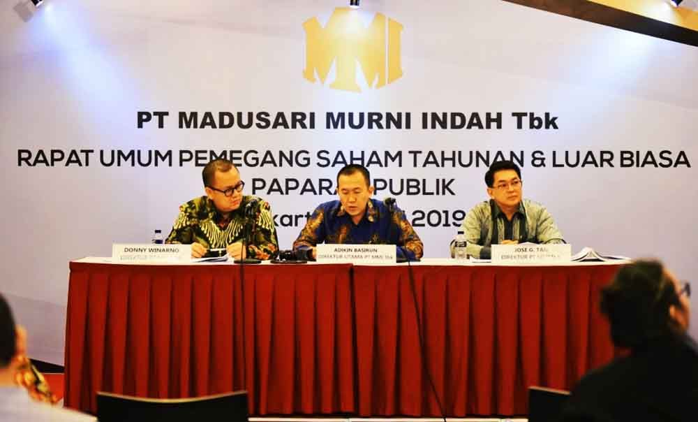 RUPS PT Madusari Murni Indah Tbk