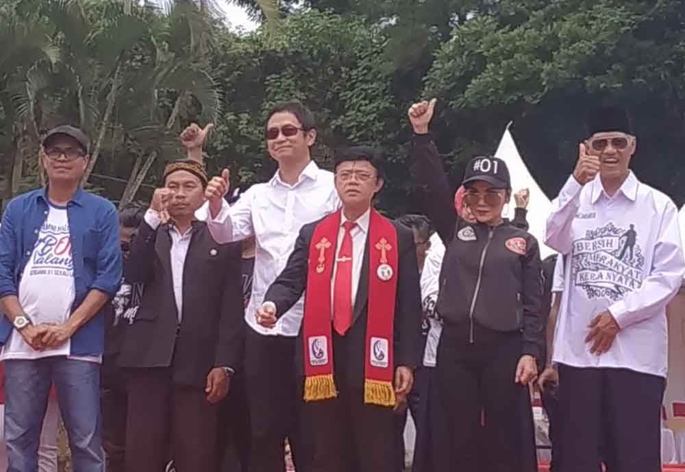 Deklarasi dukung Jokowi_KH Ma'ruf Amin di Malang