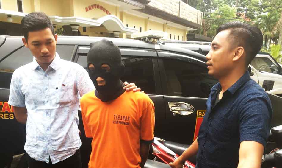Salah satu komplotan pelaku pencurian