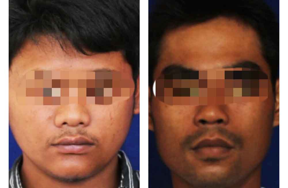 Dua tersangka pencuri laptop di Blitar