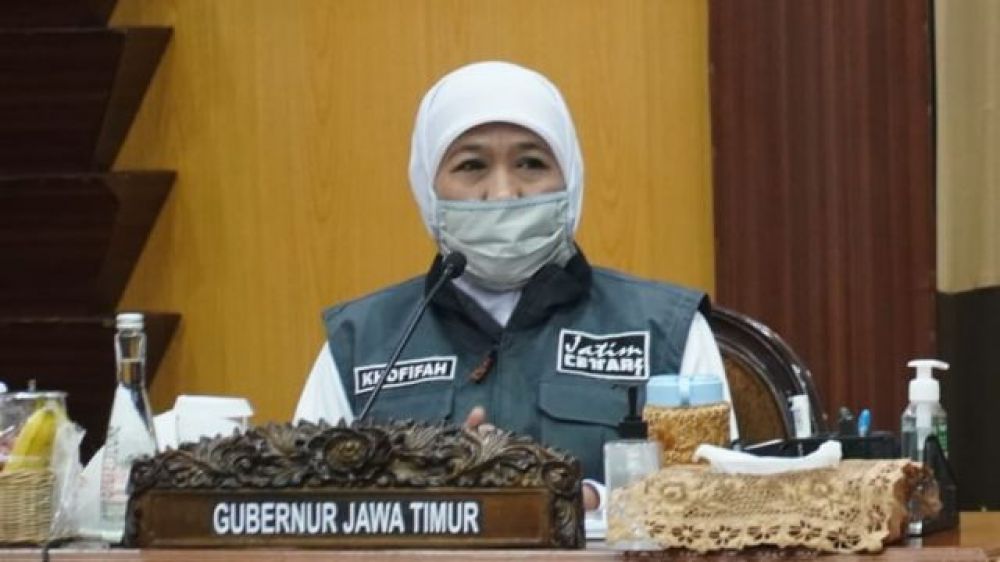 Gubernur Jawa Timur Khofifah Indar Parawansa