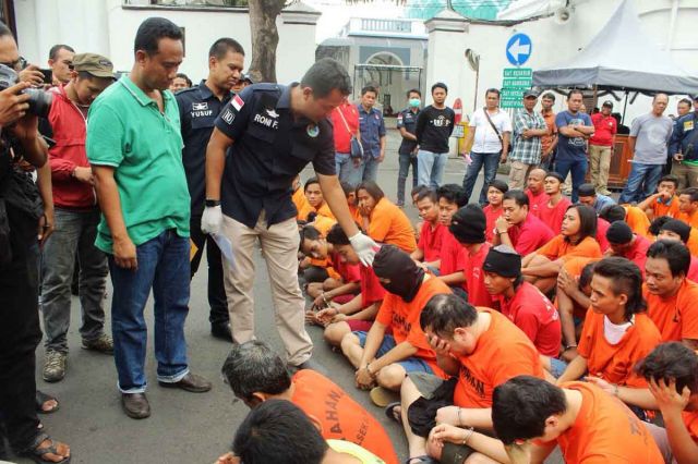 Video: Hasil Tangkapan Operasi 12 hari  Polrestabes Surabaya