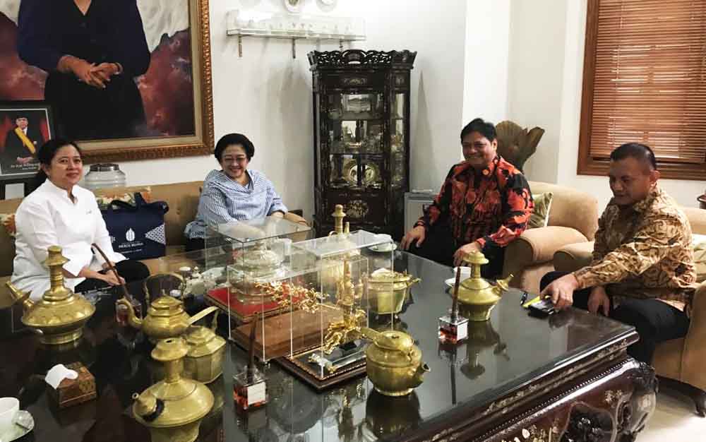 Golkar-PDIP Mantabkan Koalisi pada Pilpres 2019