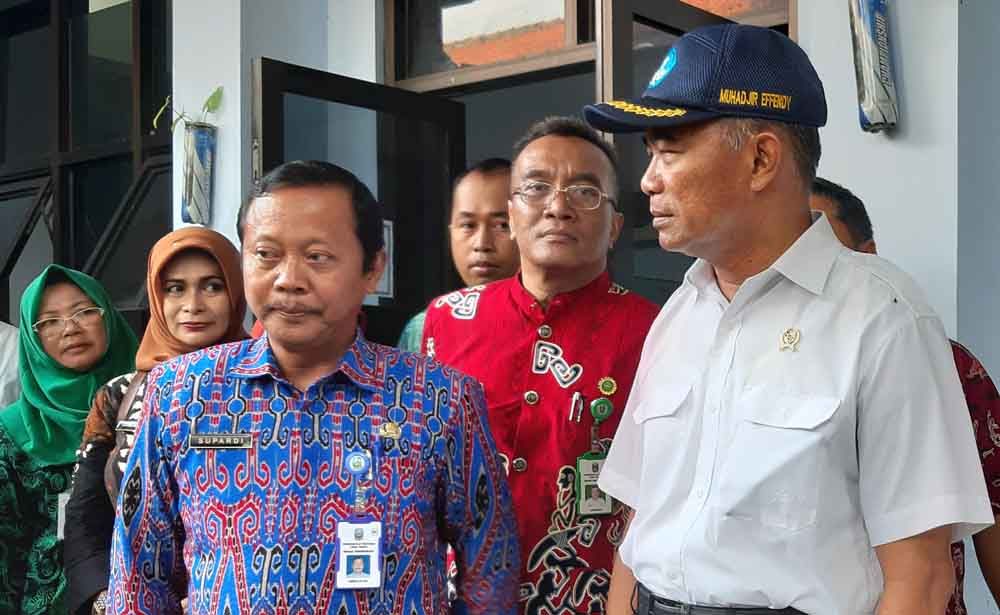 Mendikbud Muhajir di sekolah Ponorogo