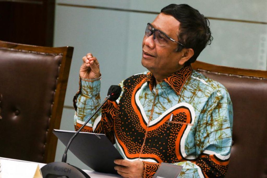 Menteri Koordinator Bidang Politik, Hukum dan Keamanan (Polhukam) Mahfud MD (Foto: ANTARA/Rivan Awal Lingga via Republika)
