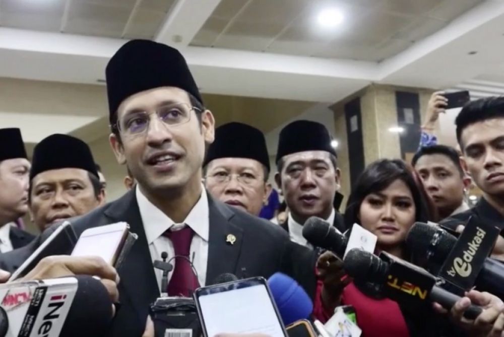 Mendikbud Nadiem Makarim (Foto: Republika TV/Havid Al Vizki)