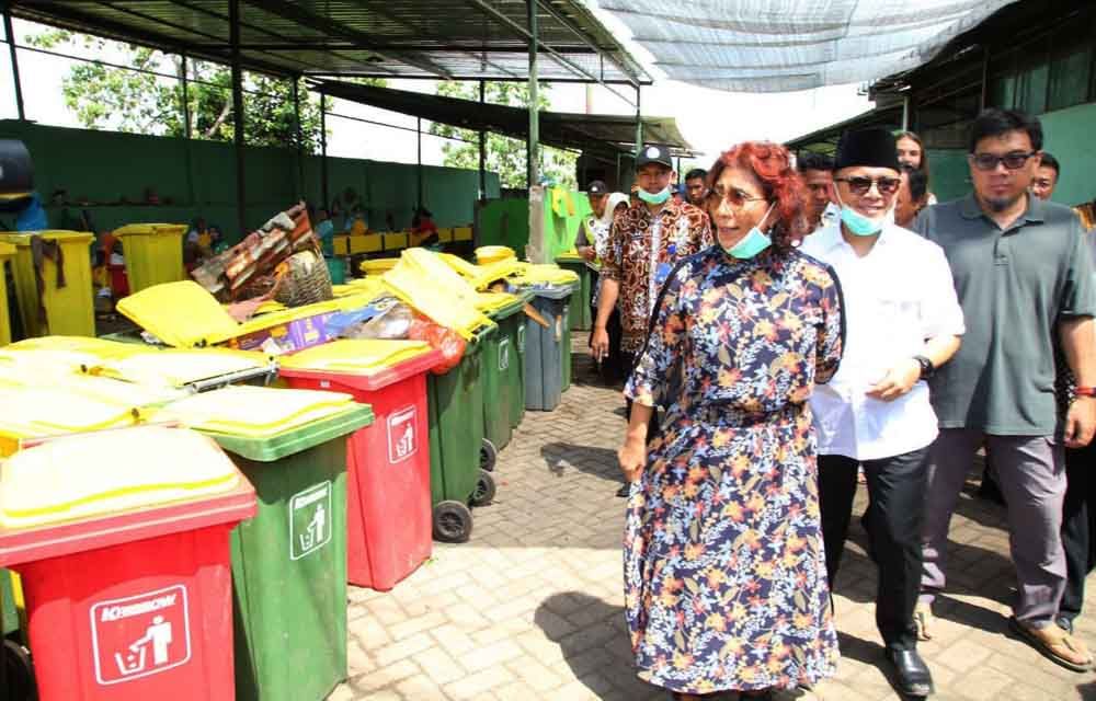 Kunjungan Menteri Susi di Banyuwangi