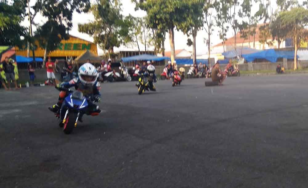 Latihan mini GP yang ada di Tulungagung